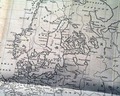 Large map of Europe...   Oswego in the French & Indian War...   Judaica item... - Image 1