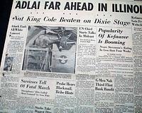 1956 Nat King Cole's racist attack in Alabama...