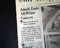 1956 Nat King Cole's racist attack in Alabama... - Image 2
