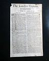 Original London Gazette newspaper from 1667... - Image 4