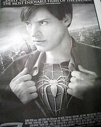 Premiere of "Spider-Man 3", in a Los Angeles newspaper...