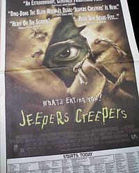 Review & premiere of "Jeepers Creepers", in a Los Angeles newspaper...