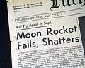 1958 Pioneer 0 U.s. space probe launch failure... - Image 1