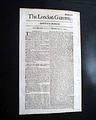 Genuine London Gazette newspaper from 1701... - Image 2