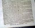 Genuine London Gazette newspaper from 1701... - Image 4