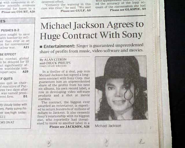 1982 Michael Jackson...