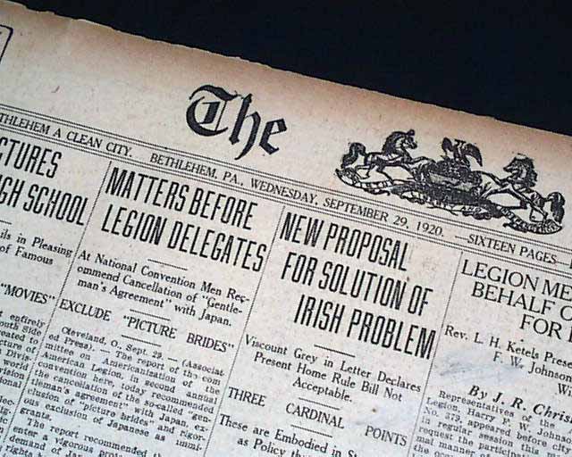 The "Black Sox" baseball scandal of 1919...