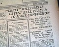 The "Black Sox" baseball scandal of 1919... - Image 1