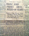 Franz Joseph I death in 1916... - Image 3