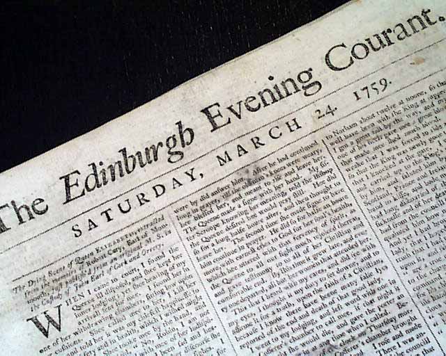French & Indian War news...