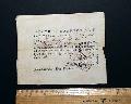 Revolutionary War pay document for an officer... - Image 2