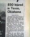 1978 Wichita Falls, Texas tornado... - Image 2