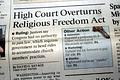 1997 City of Boerne v. Flores landmark decision... - Image 1