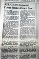 1997 City of Boerne v. Flores landmark decision... - Image 5
