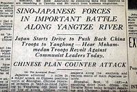 Battle of Shanghai in 1937...  