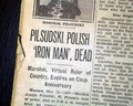 Joseph Pilsudski death... - Image 1