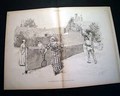 Famous Frederic Remington print... Two nice tennis prints... - Image 4