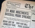 The "Black Sox" baseball scandal of 1919... - Image 1