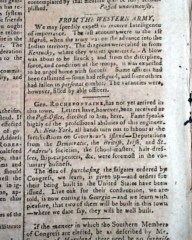 George Washington signature in script...