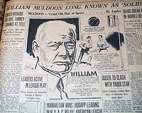 William Muldoon death... wrestling champion...