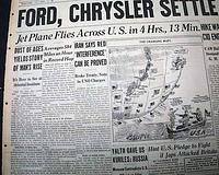 Birth of jet propulsion in aviation (1946)...