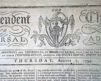 Handsome masthead...   The frigate Concorde...