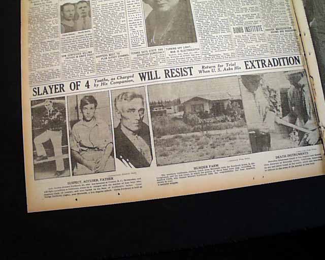 1928 Wineville Chicken Coop murders  - RareNewspapers.com