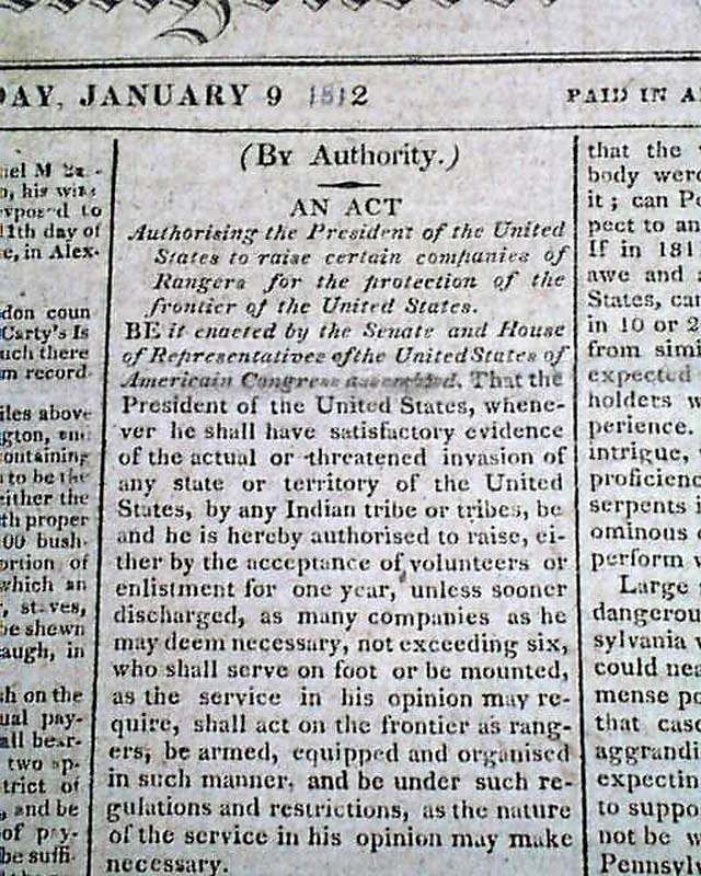 Creating the United States Rangers...