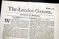 Genuine London Gazette newspaper from 1675... - Image 1
