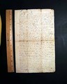 Colonial document from 1736... - Image 2