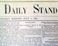 President Garfield shot, still alive... Lincoln article... - Image 2