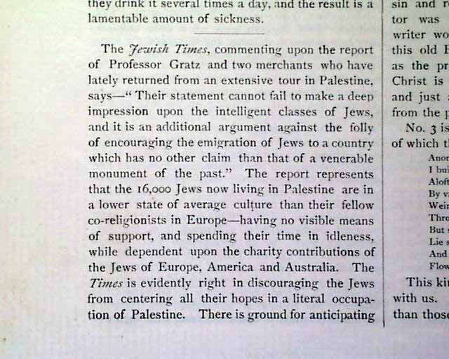 Jewish Times report...Westinghouse Brake...