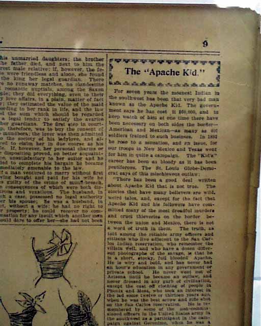 The 'Apache Kid'...
