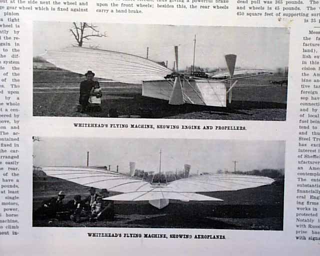 An airplane before the Wright brothers...