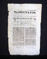 Spectator newspaper famed ADDISON & STEELE ..... - Image 2
