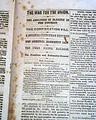 Confederacy's first iron-clad ship... Interesting P.T. Barnum ad... - Image 3
