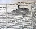 Confederacy's first iron-clad ship... Interesting P.T. Barnum ad... - Image 1