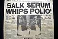 Salk and his polio vaccine are a success... - Image 1