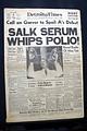 Salk and his polio vaccine are a success... - Image 2
