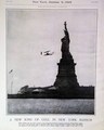 Famous issue of Wilbur Wright circling the Statue of Liberty... - Image 1