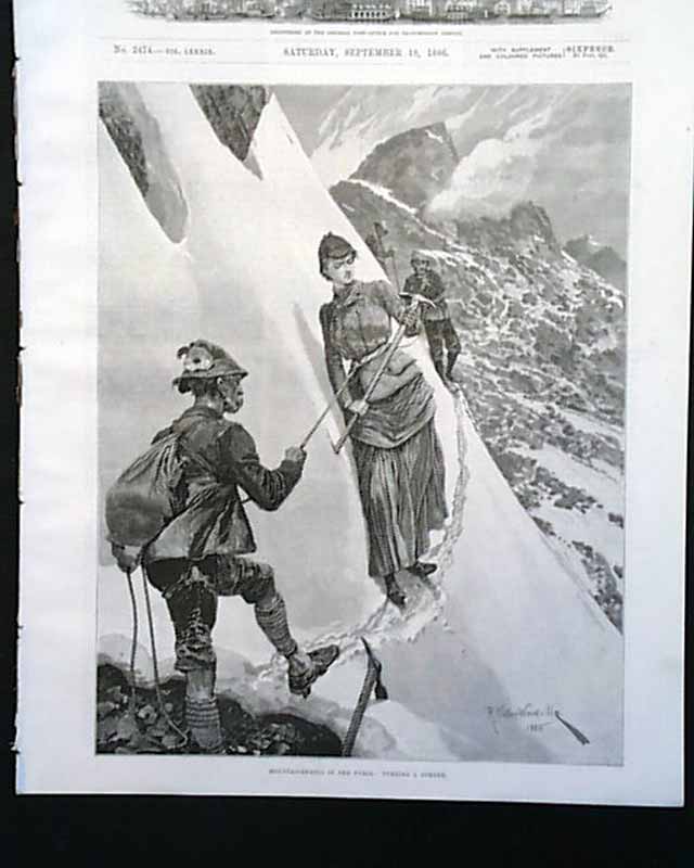 Mountain Climbing 1886...