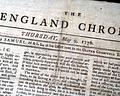 Only elven issues were published in Boston... - A Benedict Arnold letter...  Less than 60 days until the Declaration! - Image 6