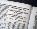 Smithsonian Institute fire...1865... - Image 1
