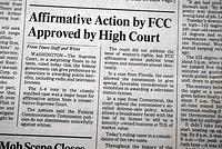 1990 "Affirmative Action" SCOTUS ruling...