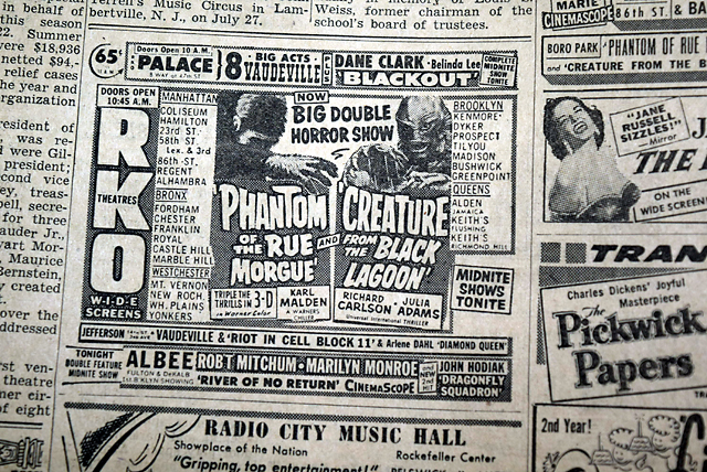 1954 Creature from the Back Lagoon...