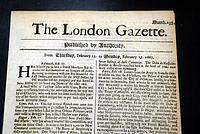The world's oldest continually published English language newspaper...