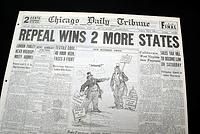 Ratification of the repeal of prohibition in 1933 West Virginia...