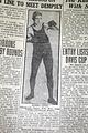 1922 Harry Greb vs. Tommy Gibbons boxing fight.... - Image 2