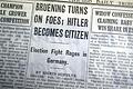 Adolf Hitler receives Germany citizenship... - Image 2