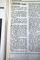 1994 Crime Act sign by President Clinton... - Image 6